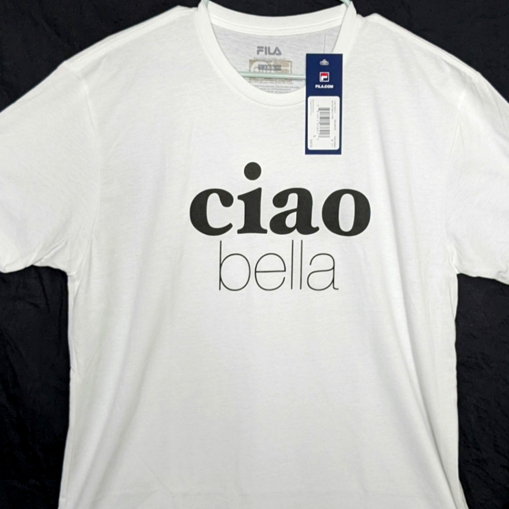 Fila T shirt NWT Ciao Bella